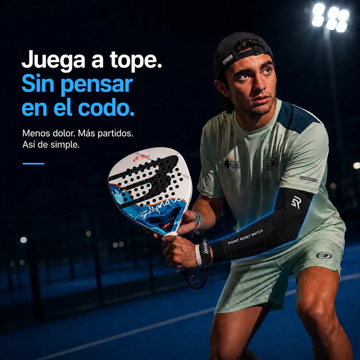 Manguito de Compresión para Pádel | Reset Match